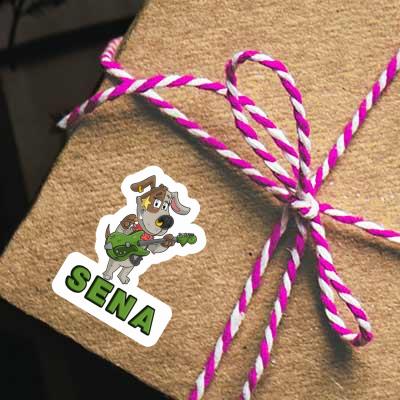 Guitarist Sticker Sena Notebook Guitarist Sticker Sena Gift package Image