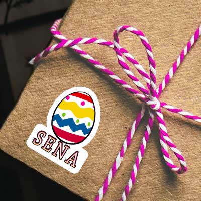 Sticker Sena Easter Egg Notebook Sticker Sena Easter Egg Gift package Image