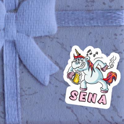 Sticker Sena Unicorn Notebook Sticker Sena Unicorn Gift package Image