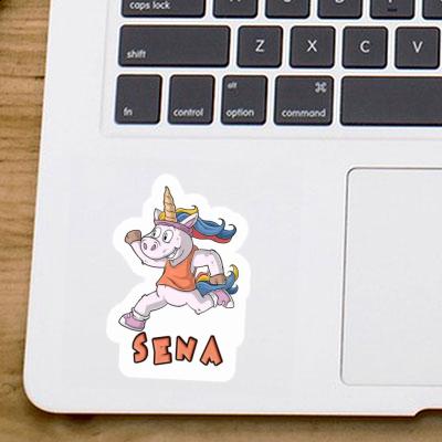 Sticker Runner Sena Laptop Sticker Runner Sena Laptop Image