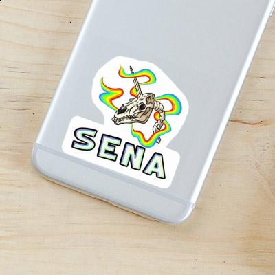 Einhorn-Totenkopf Aufkleber Sena Notebook Einhorn-Totenkopf Aufkleber Sena Gift package Image