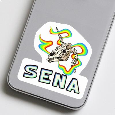 Sticker Unicorn Skull Sena Notebook Sticker Unicorn Skull Sena Gift package Image