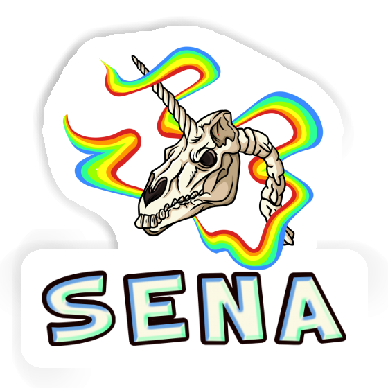 Sticker Unicorn Skull Sena Notebook Sticker Unicorn Skull Sena Notebook Image
