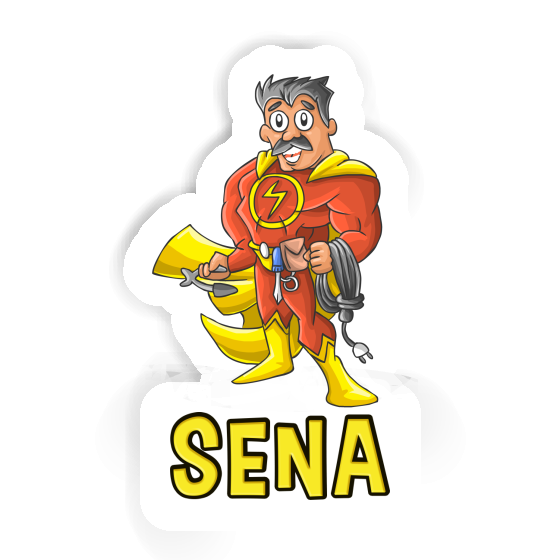Elektriker Aufkleber Sena Elektriker Aufkleber Sena Image