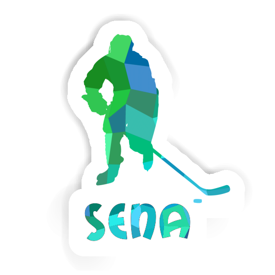 Sena Sticker Hockey Player Sena Sticker Hockey Player Image