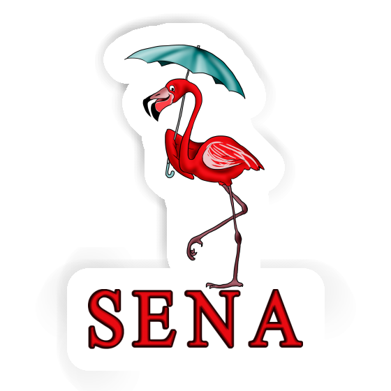 Flamingo Sticker Sena Notebook Flamingo Sticker Sena Gift package Image