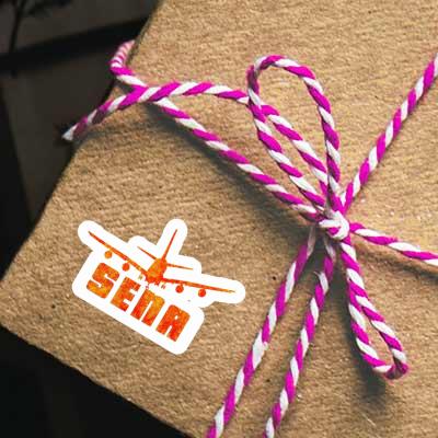 Aufkleber Flugzeug Sena Notebook Aufkleber Flugzeug Sena Notebook Image