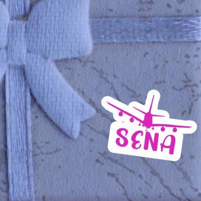 Airplane Sticker Sena Notebook Airplane Sticker Sena Gift package Image