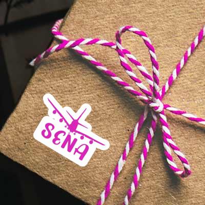 Airplane Sticker Sena Laptop Airplane Sticker Sena Laptop Image