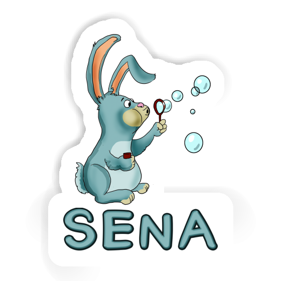 Seifenblasen-Hase Aufkleber Sena Notebook Seifenblasen-Hase Aufkleber Sena Gift package Image