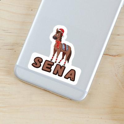 Sena Sticker Christmas Horse Notebook Sena Sticker Christmas Horse Notebook Image