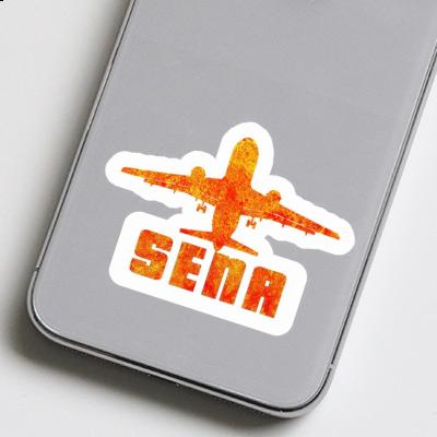 Jumbo-Jet Aufkleber Sena Notebook Jumbo-Jet Aufkleber Sena Gift package Image