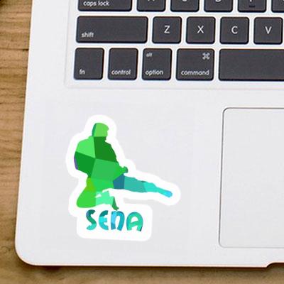 Sticker Sena Karateka Notebook Sticker Sena Karateka Gift package Image