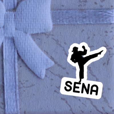 Sticker Karateka Sena Laptop Sticker Karateka Sena Laptop Image