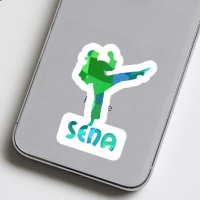 Karateka Sticker Sena Notebook Karateka Sticker Sena Notebook Image