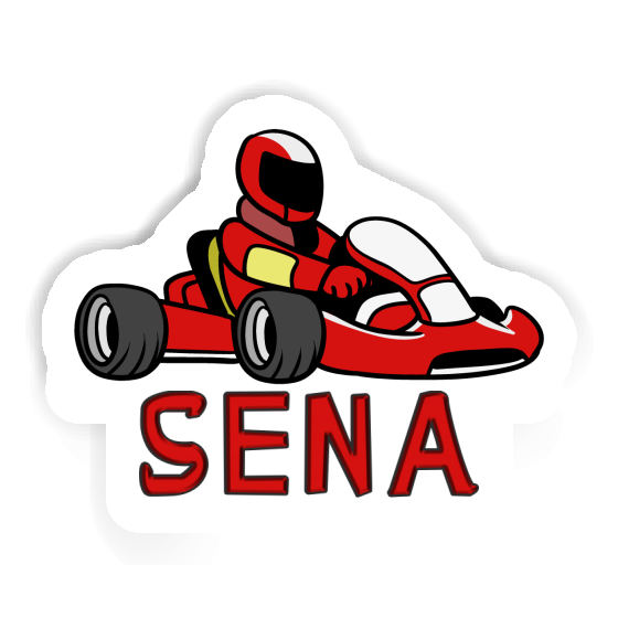 Kart Aufkleber Sena Notebook Kart Aufkleber Sena Gift package Image