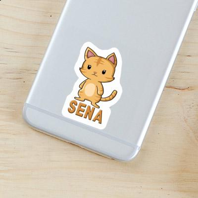 Sticker Kitten Sena Notebook Sticker Kitten Sena Gift package Image