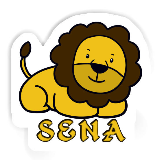 Sena Sticker Lion Notebook Sena Sticker Lion Notebook Image