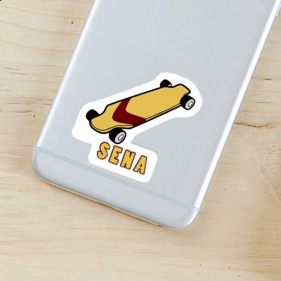 Aufkleber Sena Longboard Notebook Aufkleber Sena Longboard Notebook Image