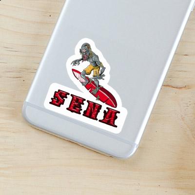 Sena Sticker Wave Rider Notebook Sena Sticker Wave Rider Gift package Image