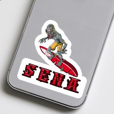 Sticker Surfer Sena Notebook Sticker Surfer Sena Gift package Image
