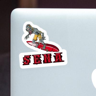 Sticker Surfer Sena Sticker Surfer Sena Image
