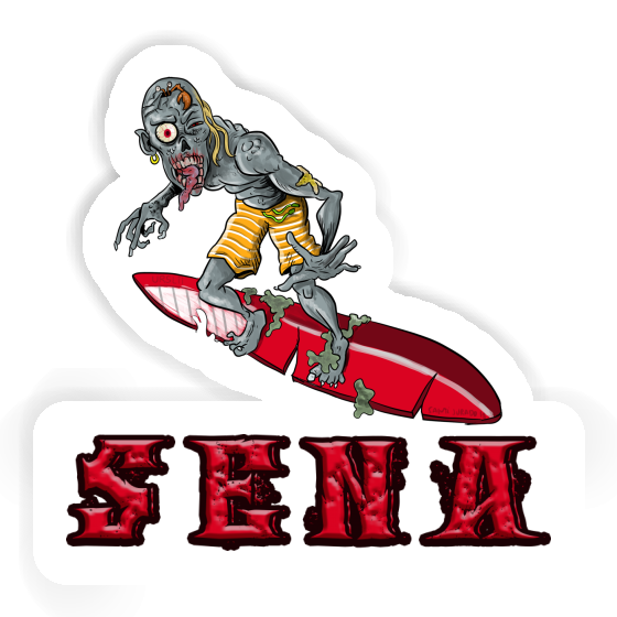 Sticker Surfer Sena Notebook Sticker Surfer Sena Notebook Image
