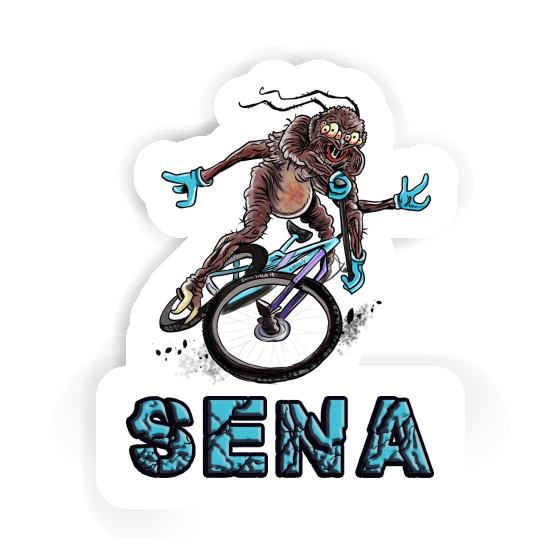 Biker Sticker Sena Laptop Biker Sticker Sena Laptop Image