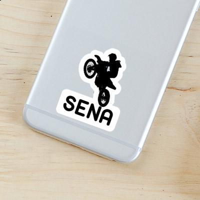 Sena Sticker Motocross-Fahrer Laptop Sena Sticker Motocross-Fahrer Laptop Image
