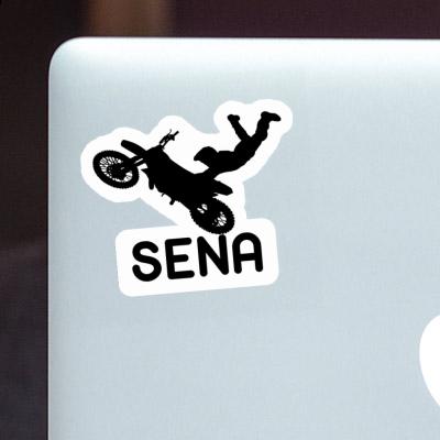 Sticker Motocross-Fahrer Sena Notebook Sticker Motocross-Fahrer Sena Gift package Image