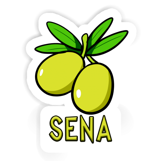 Olive Aufkleber Sena Notebook Olive Aufkleber Sena Notebook Image
