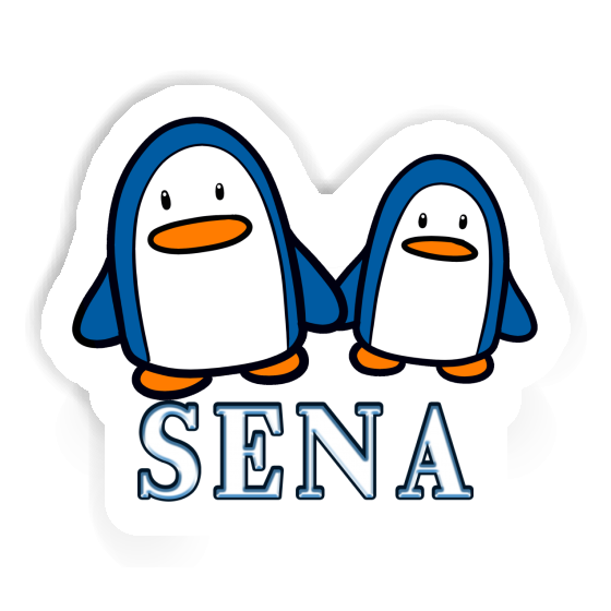 Aufkleber Pinguin Sena Notebook Aufkleber Pinguin Sena Gift package Image