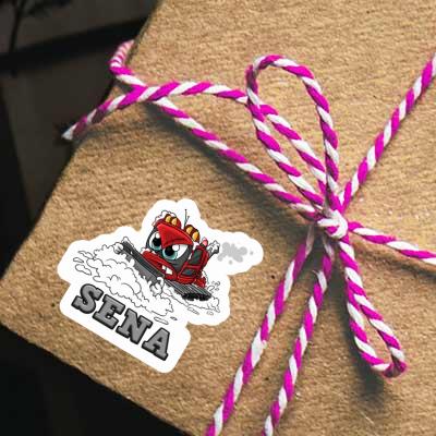 Sticker Snow groomer Sena Sticker Snow groomer Sena Image