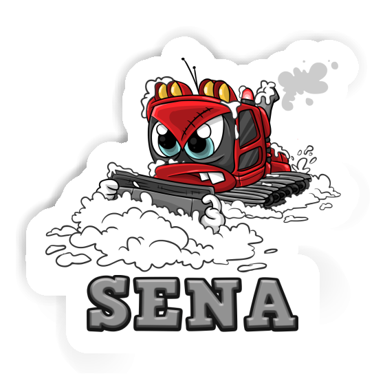 Sticker Snow groomer Sena Notebook Sticker Snow groomer Sena Gift package Image