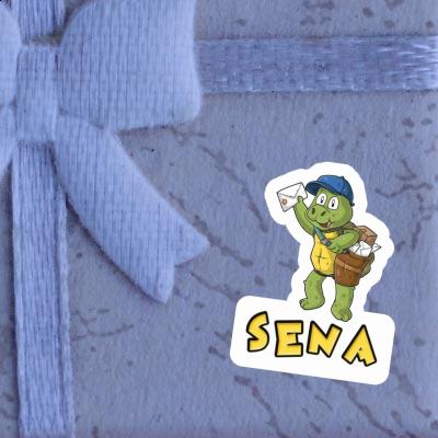 Sena Sticker Postman Notebook Sena Sticker Postman Gift package Image