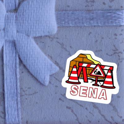 Sticker Baustelle Sena Notebook Sticker Baustelle Sena Gift package Image