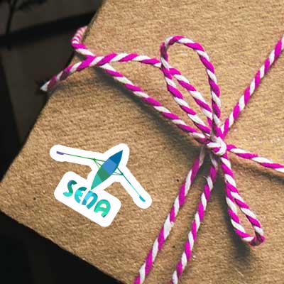 Sena Aufkleber Ruderboot Notebook Sena Aufkleber Ruderboot Gift package Image