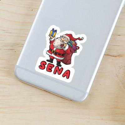 Sticker Sena Santa Claus Notebook Sticker Sena Santa Claus Gift package Image
