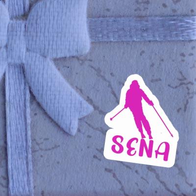 Sticker Skier Sena Notebook Sticker Skier Sena Notebook Image