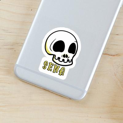 Skull Sticker Sena Notebook Skull Sticker Sena Notebook Image