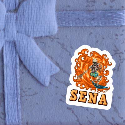 Surfer Sticker Sena Notebook Surfer Sticker Sena Gift package Image