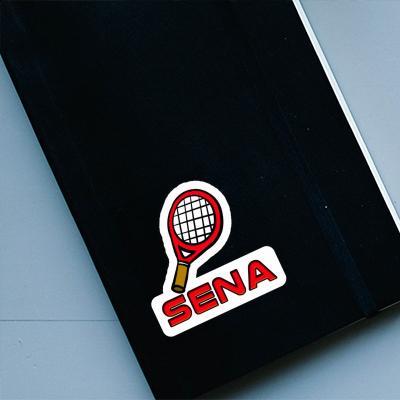 Tennis Racket Sticker Sena Notebook Tennis Racket Sticker Sena Notebook Image
