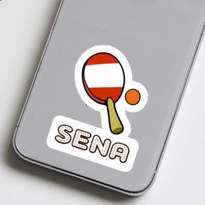 Sena Sticker Table Tennis Paddle Notebook Sena Sticker Table Tennis Paddle Gift package Image