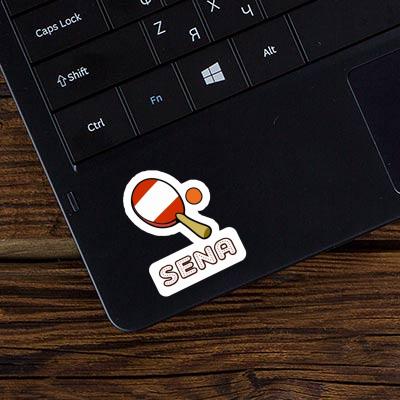 Tischtennisschläger Sticker Sena Notebook Tischtennisschläger Sticker Sena Notebook Image