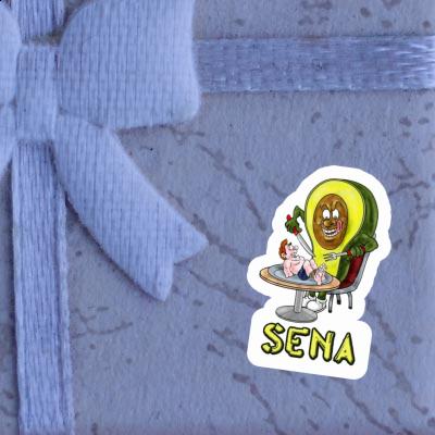 Sena Sticker Avocado Notebook Sena Sticker Avocado Notebook Image