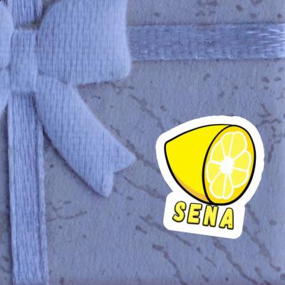 Sena Sticker Zitrone Notebook Sena Sticker Zitrone Gift package Image