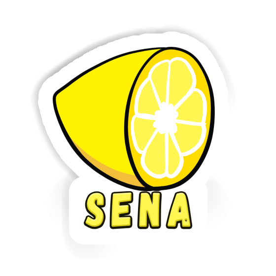 Sena Sticker Zitrone Notebook Sena Sticker Zitrone Gift package Image