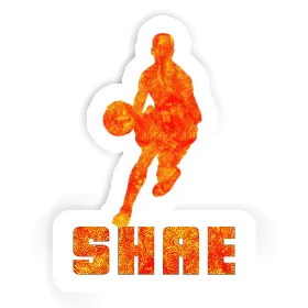 Shae Aufkleber Basketballspieler Image