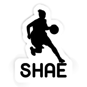 Sticker Basketballspielerin Shae Image