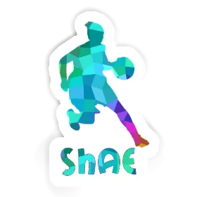 Sticker Shae Basketballspielerin Image